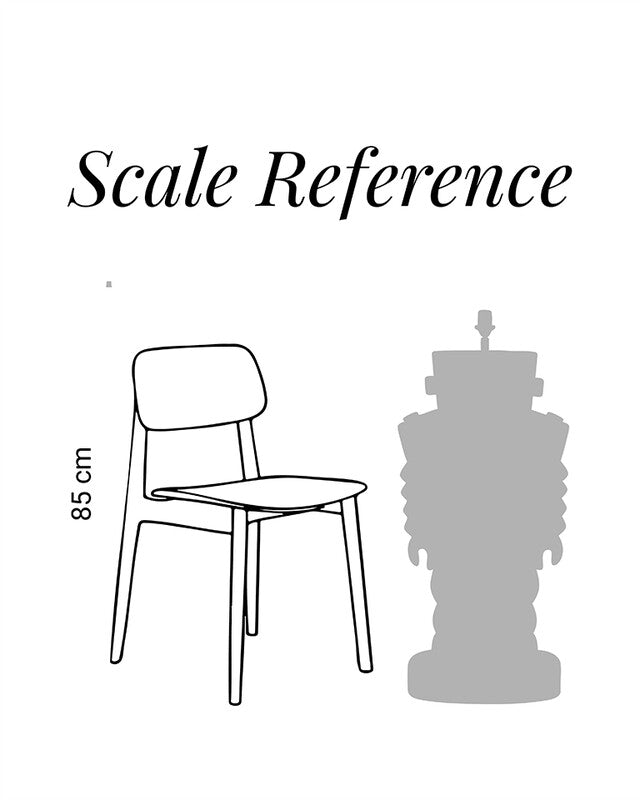 Robot Lamp Base - Cognac