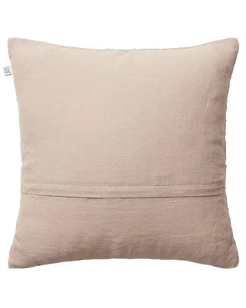 Linen Cushion Cover Jammu - Tan