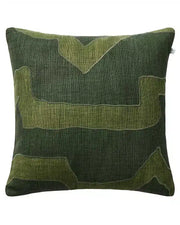Linen Cushion Cover Sikkim - Forest Green:Green