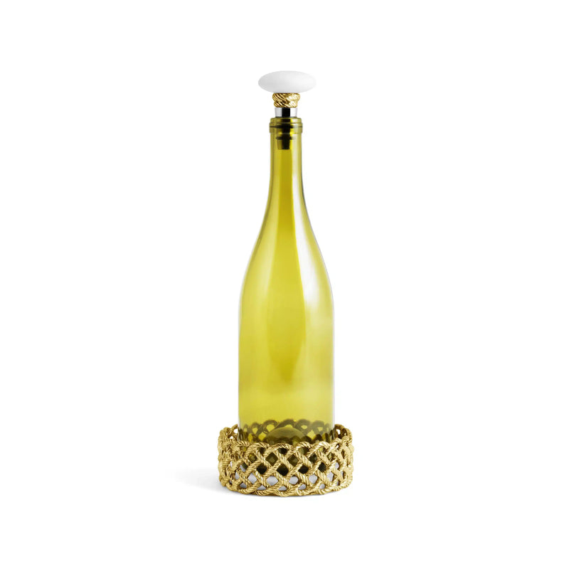 Love Knot Wine Coaster & Stopper Set