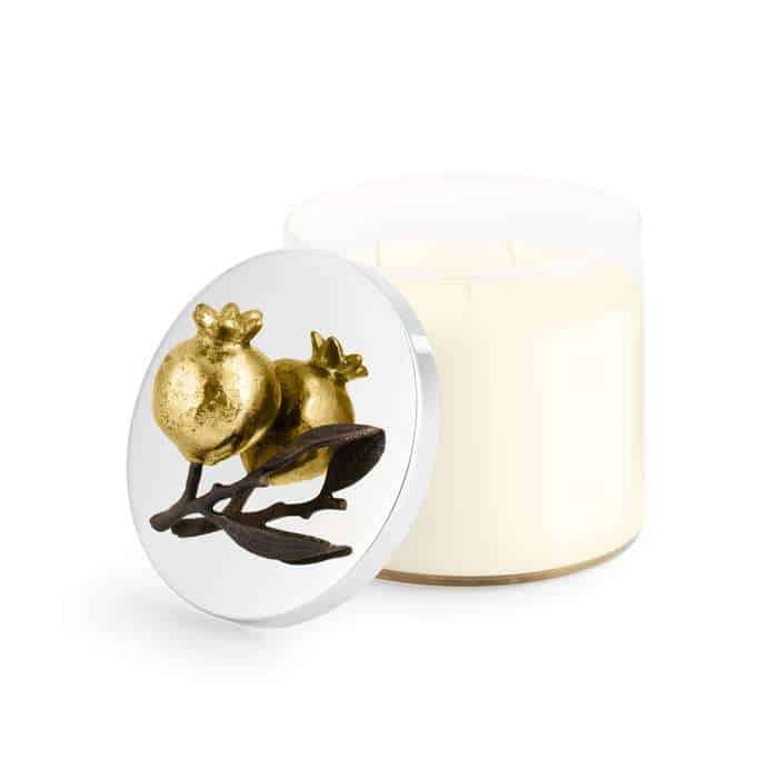 Pomegranate Gold Candle