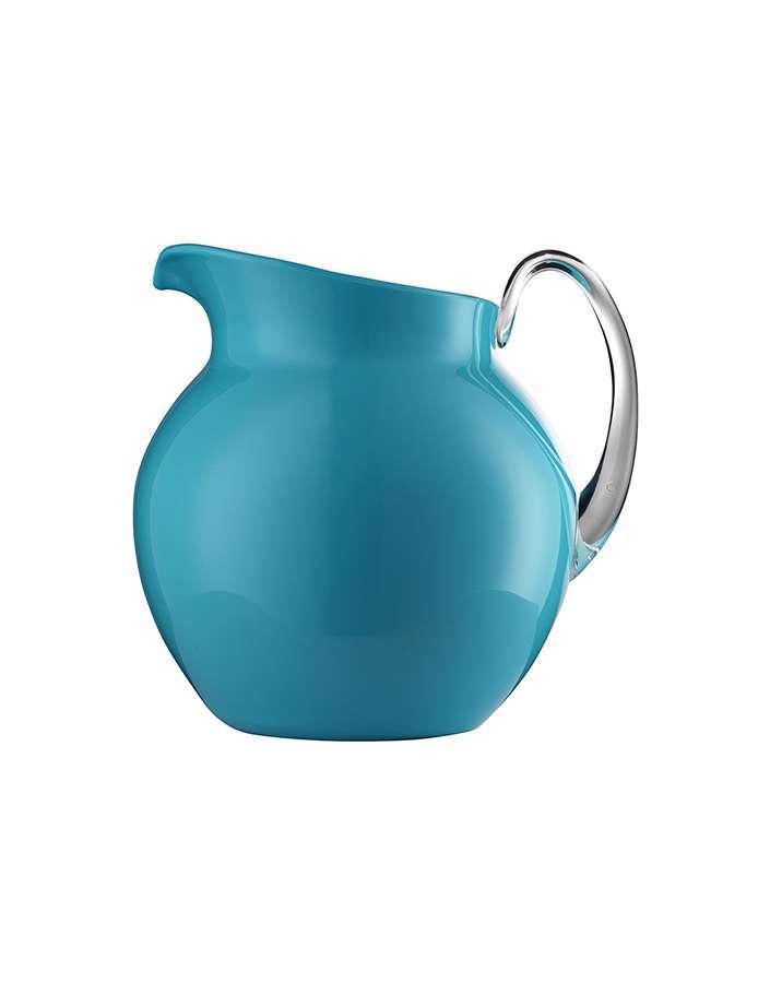 Enamel Palla Pitcher - Turquoise