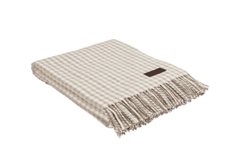 Beige Maloja plaid