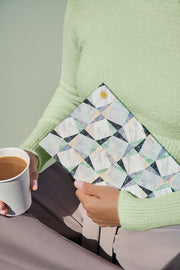 Notebook with marble shaped cover