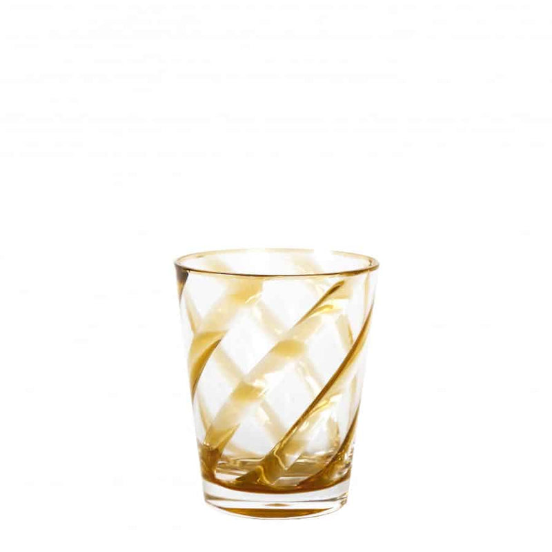 Glass with Mustered Spiral