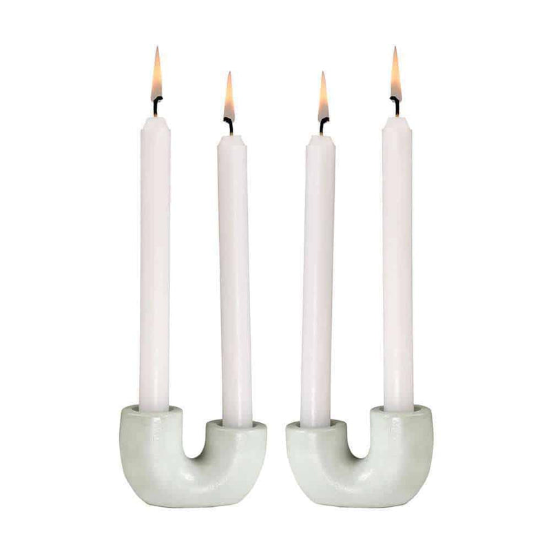 U Shaped Concrete Candle Holder