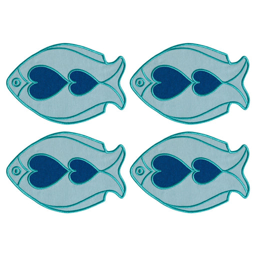 FISH SPLASH COASTERS (SET OF 4)