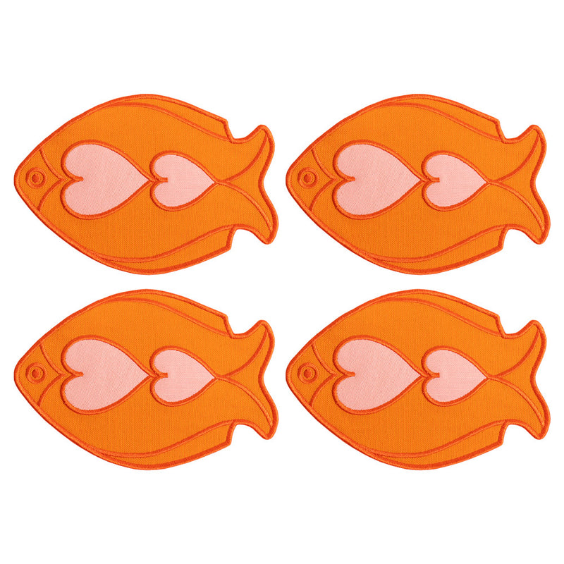 FISH SPLASH COASTERS (SET OF 4)