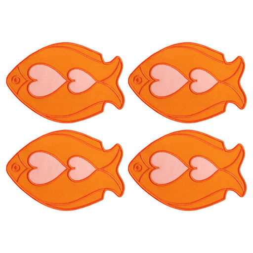 FISH SPLASH COASTERS (SET OF 4)