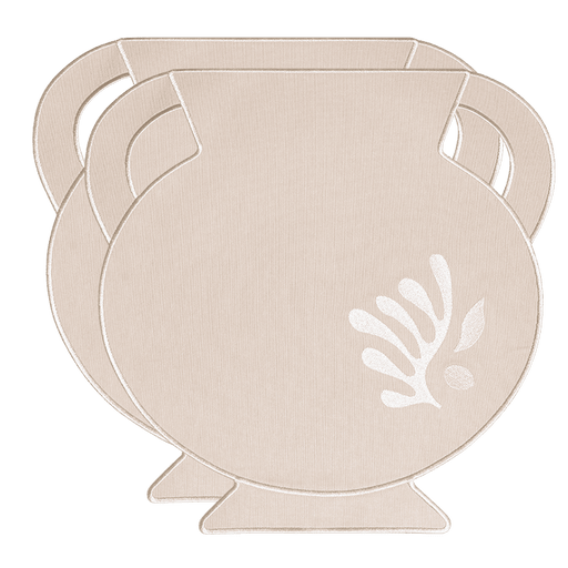 CLAY AMPHORA PLACEMATS (SET OF 2)