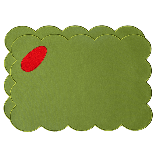 OLIVE PLACEMATS (SET OF 2)