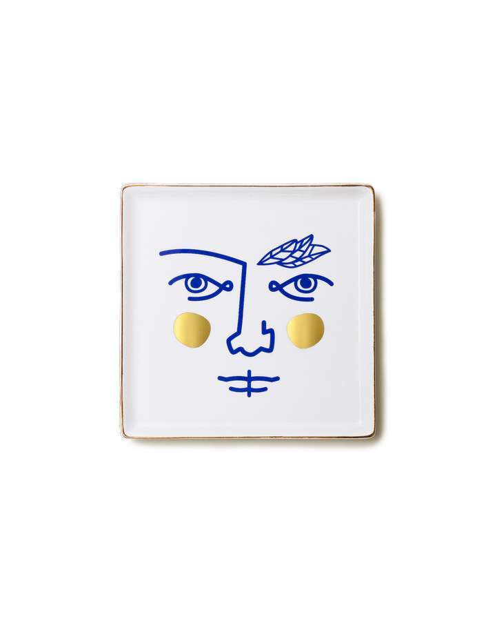 Janus Warrior Ceramic Tray
