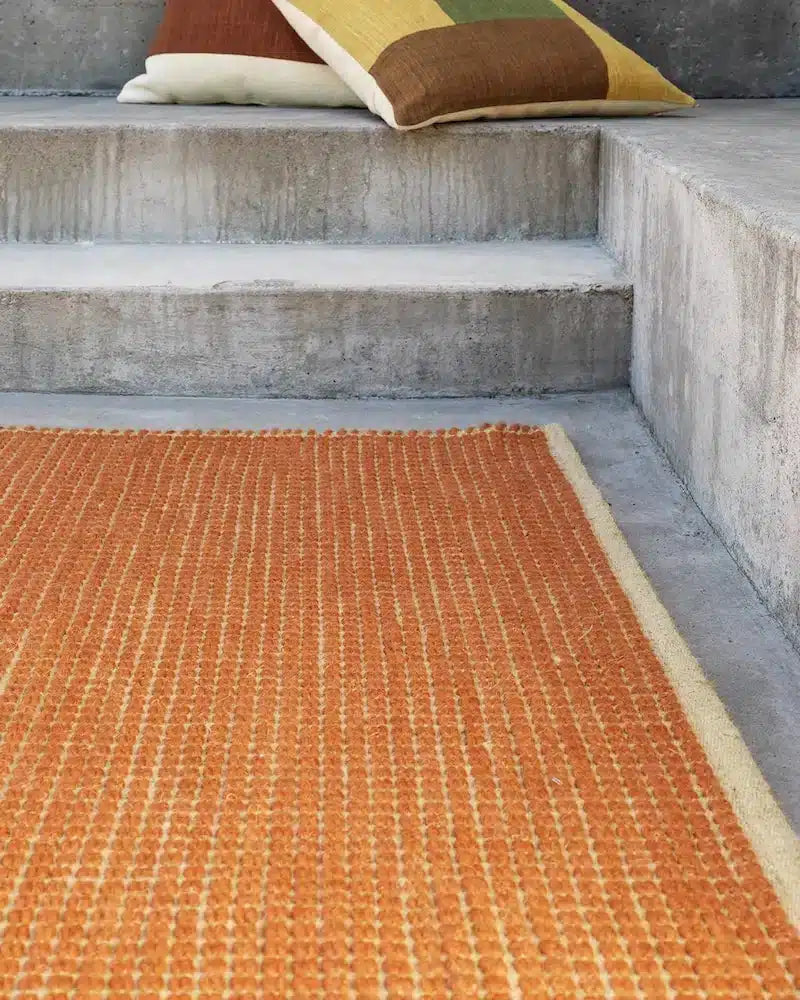 Jute Bengal Rug - Orange