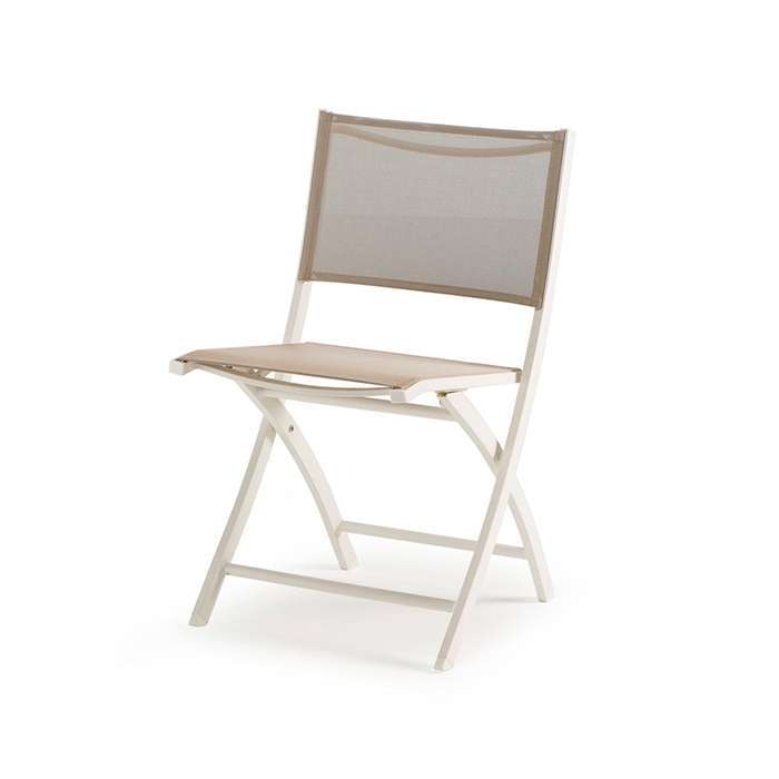 Outdoor Folding White Chair