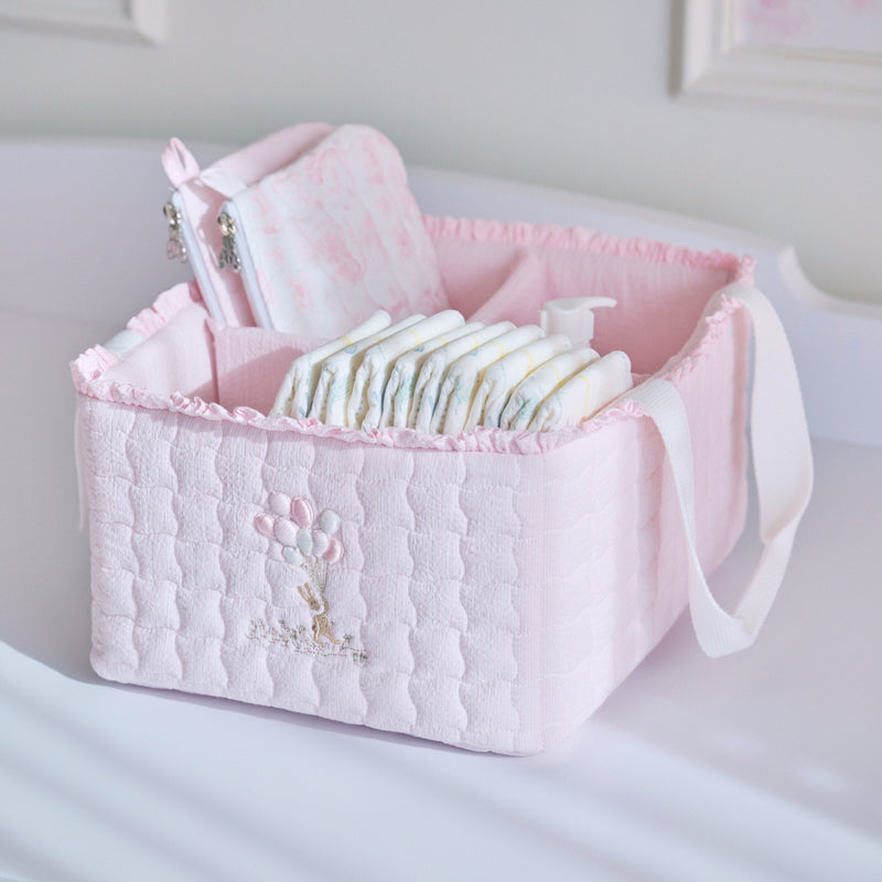 Large care basket - Quilted
