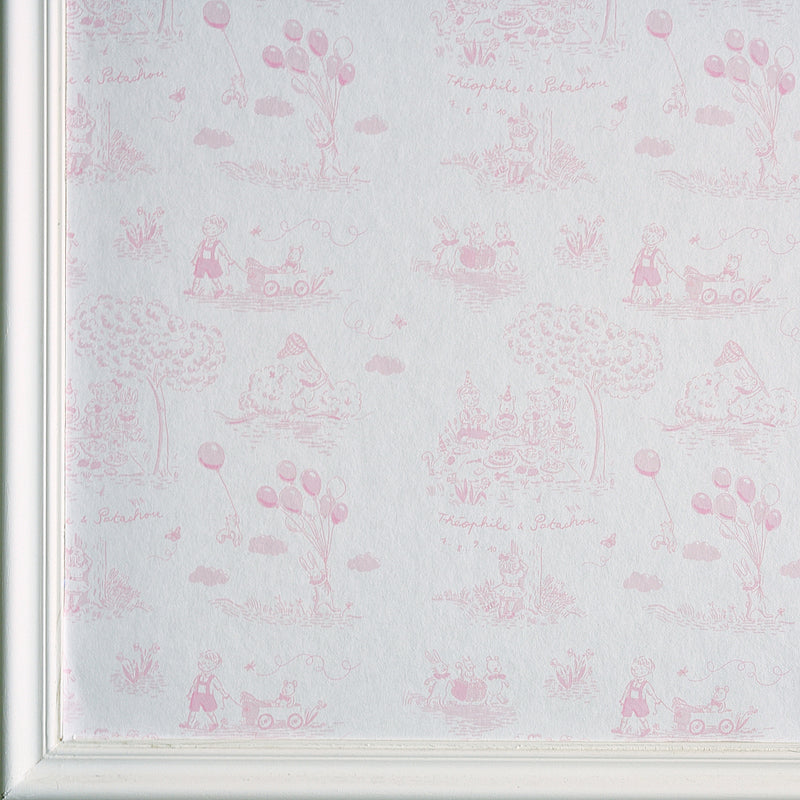 Wallpaper Pink Garden Party