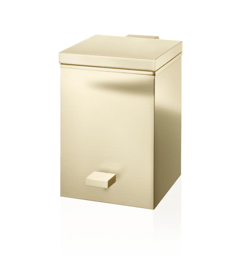 Pedal Bin Matte Gold