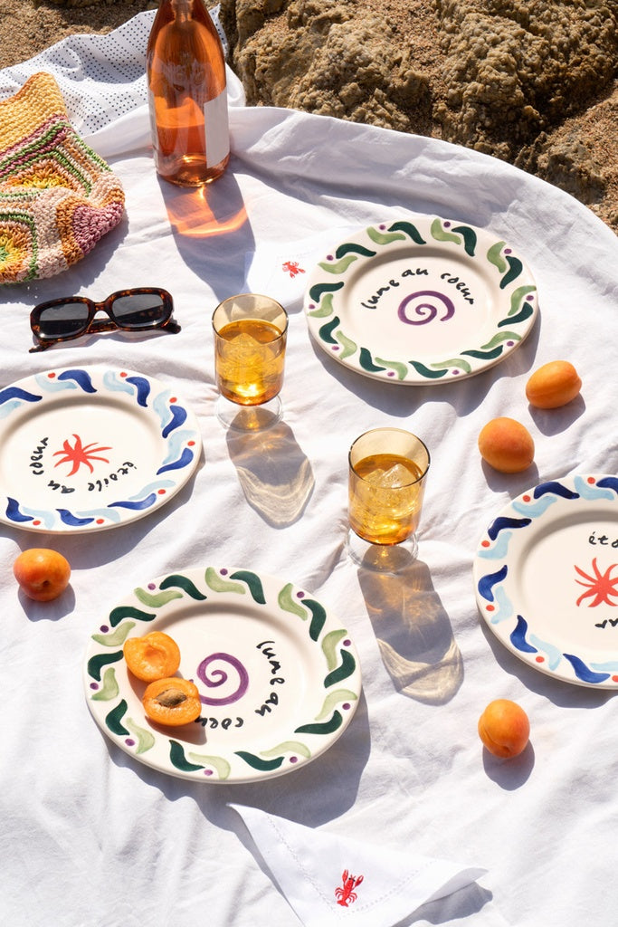 PLATE CALA SECRETA BLUE
