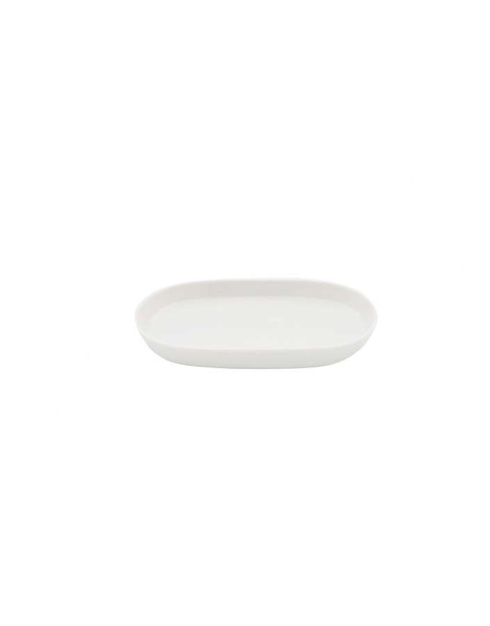 CASUAL FLAT OVAL TRAY 19X12CM