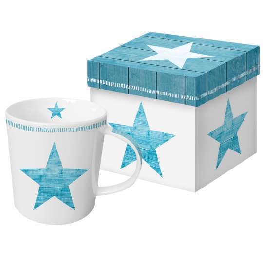 Mug - Star Fashion Blue