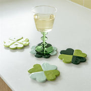 elegant green glassware with a floral-inspired design, perfect for special occasions or everyday use