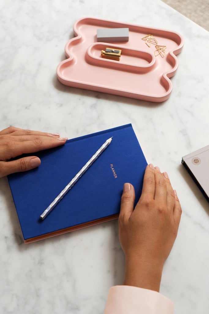 Planner Notebook - Yellow/Blue