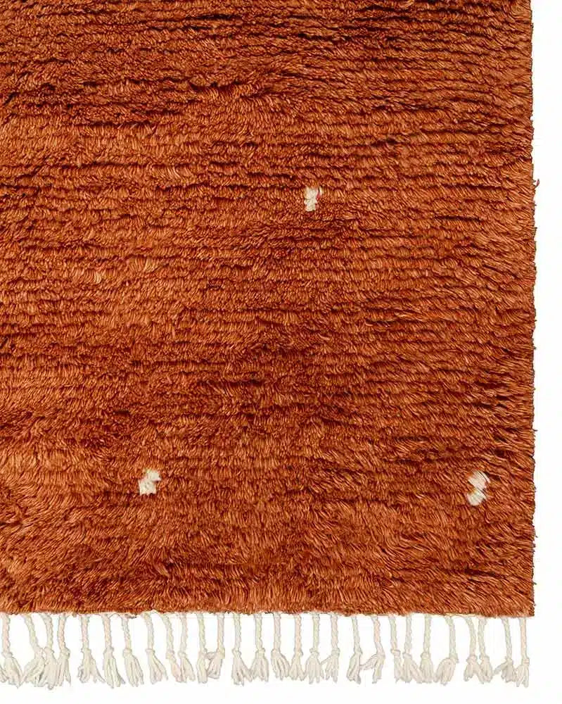Rug Ravi - Orange/Off White