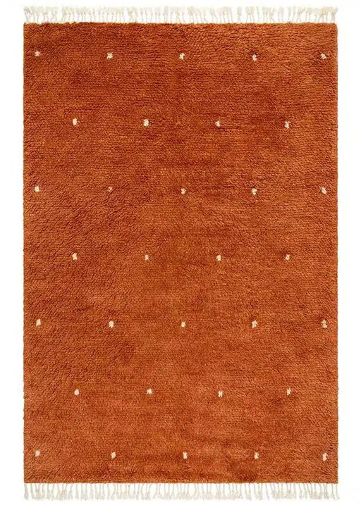 Rug Ravi - Orange/Off White