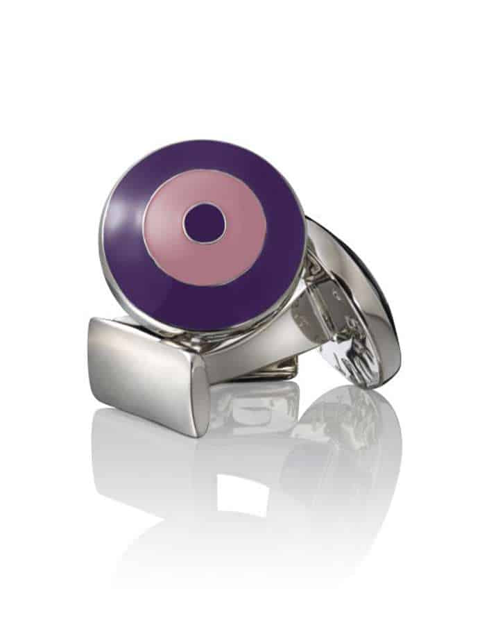 Cuff Link Bomber v.2 - Purple &amp; Pink