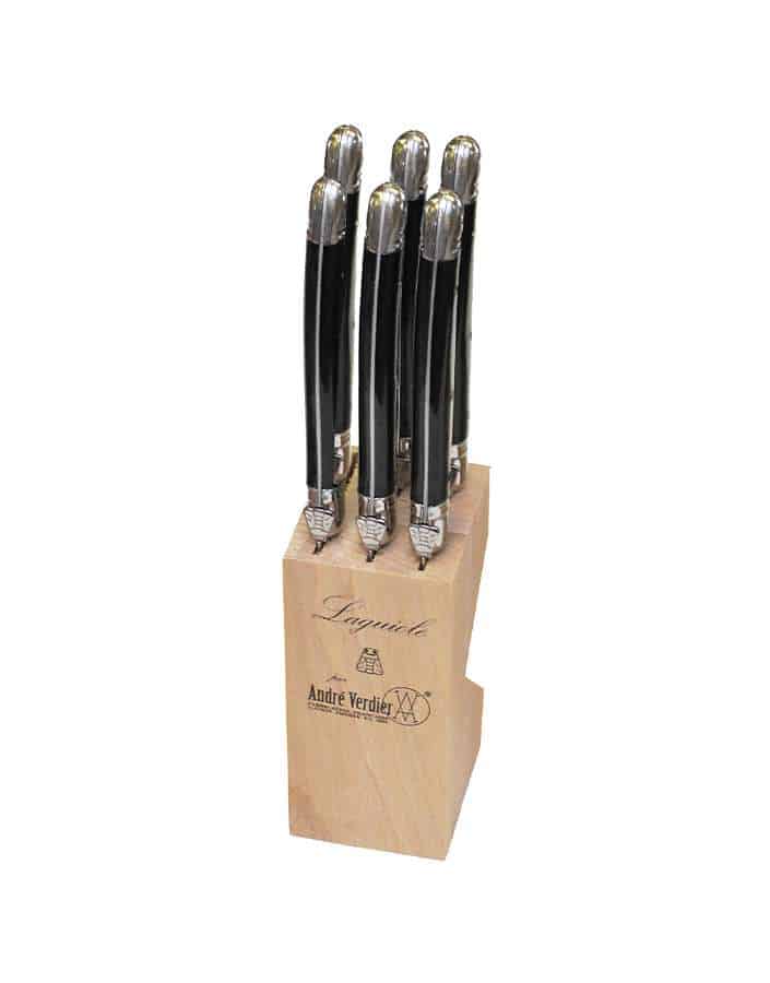 Block 6 knives black