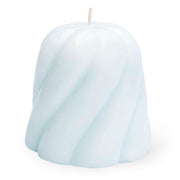 Sculpture Temple Candle - Pale Blue