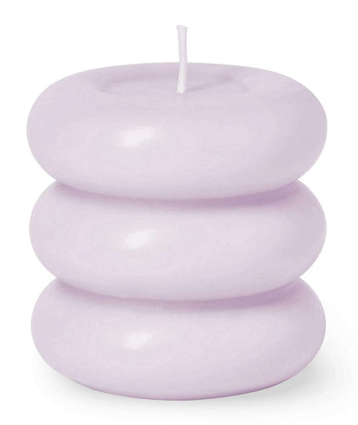 Sculpture Temple Candle - Pale Lilac 1