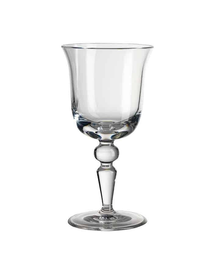 St Moritz transparent big wine glass