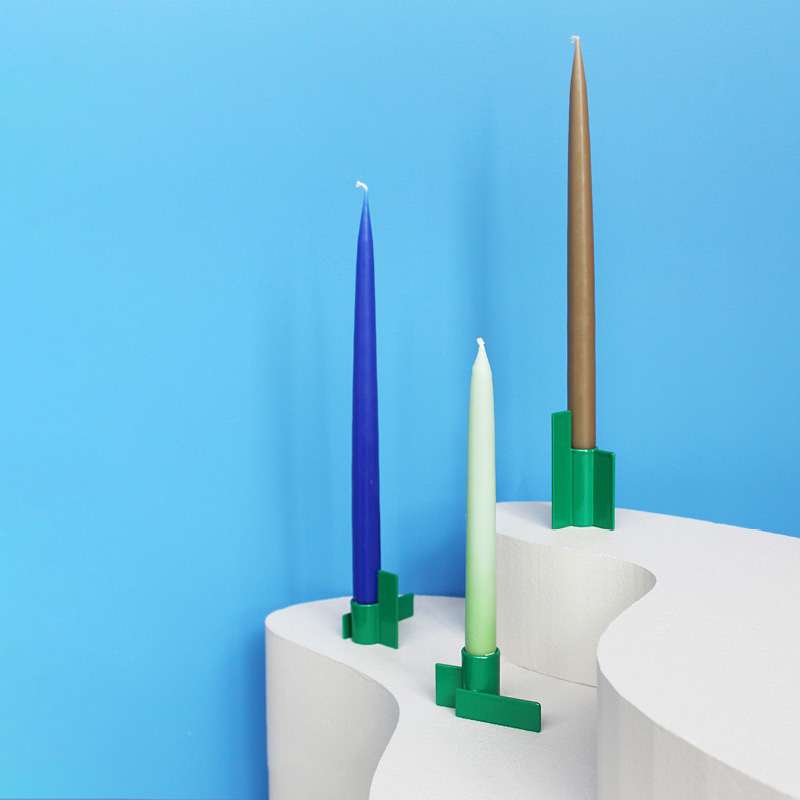 Icon Candle Holder 02 - Green
