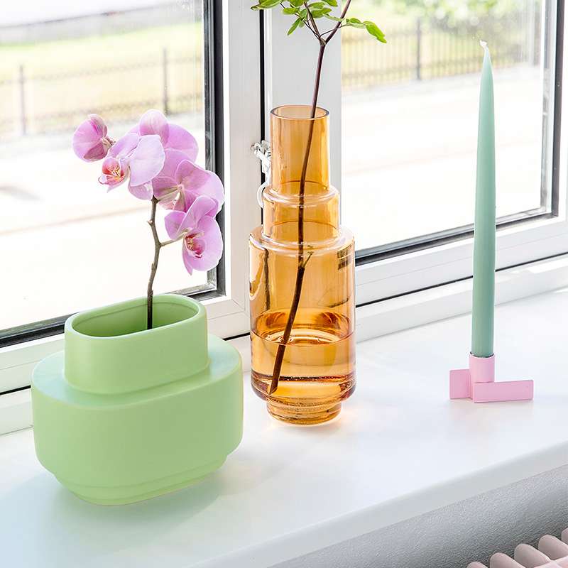 Icon Candle Holder 01 - Pink
