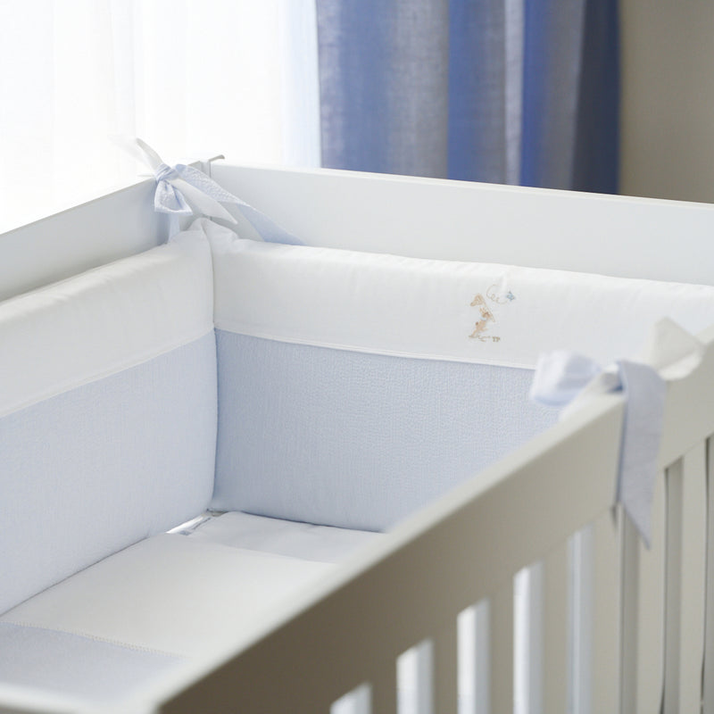Cot bed Bumper 70cm - Cotton (70x70x70cm) H:30cm