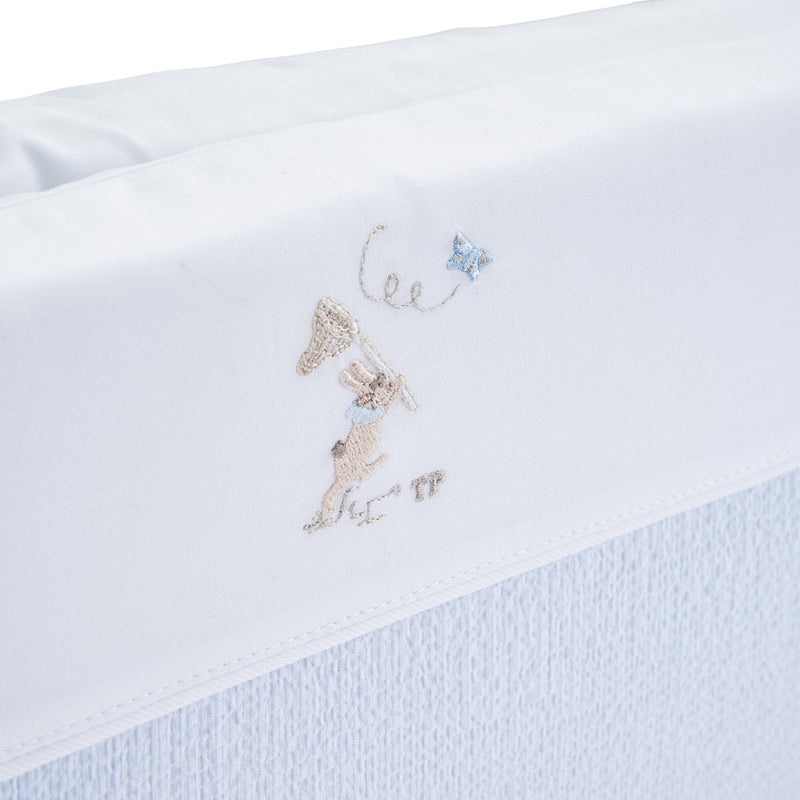 Cot bed Bumper 70cm - Cotton (70x70x70cm) H:30cm
