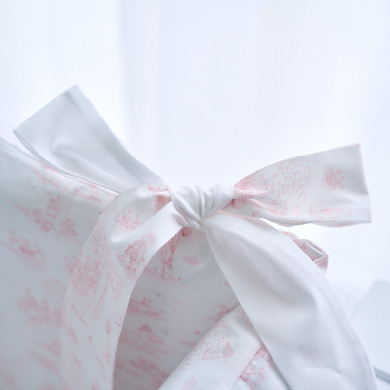 Cot bed Bumper 60cm - Cotton (60x60x60cm) H:30cm printed