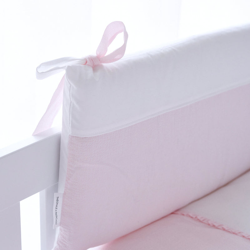 Cot bed Bumper 60cm - Cotton (60x60x60cm) H:30cm