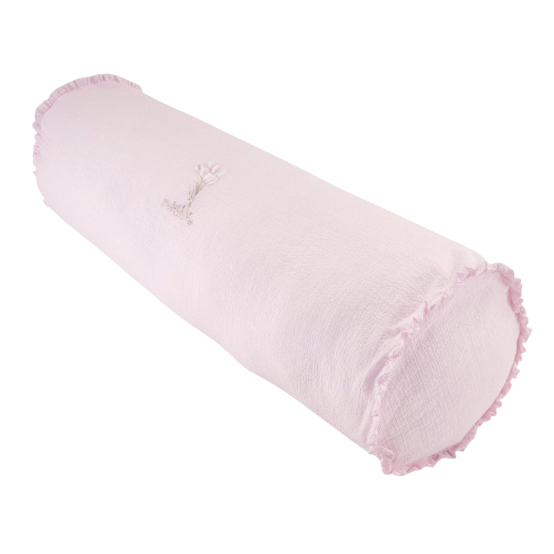 Embroidered bolster - Lines