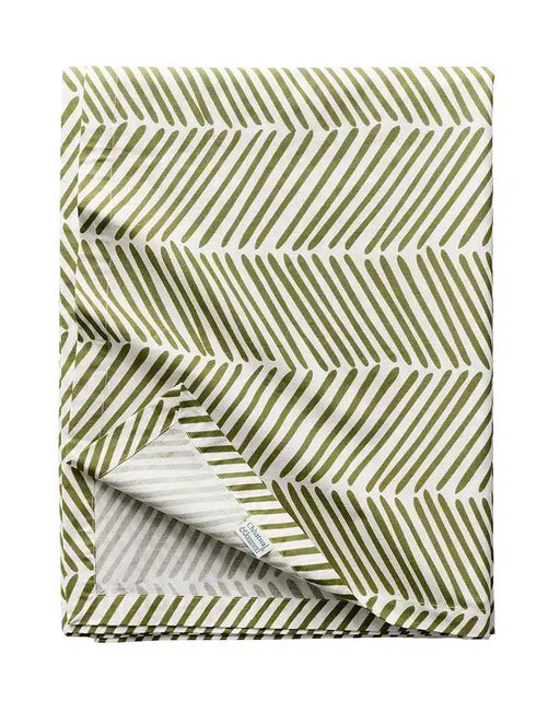 green Rama Cotton Tablecloth