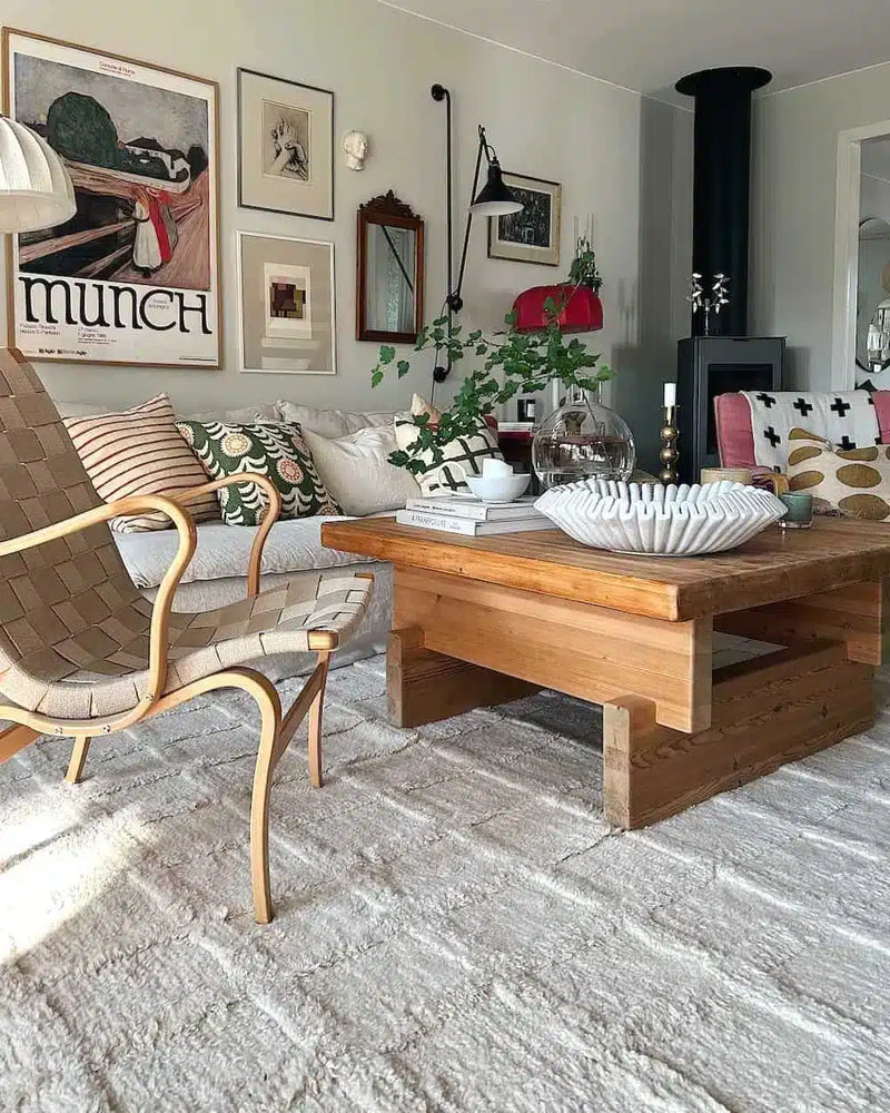 Traceable Rug Badal - Off White