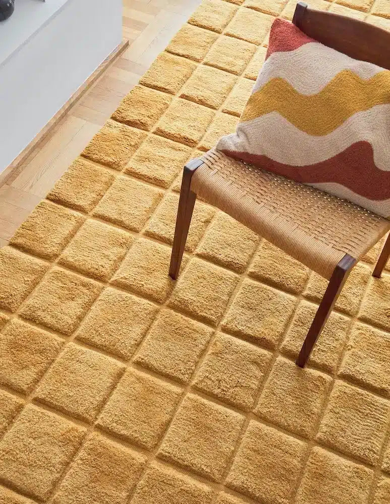 Traceable Rug Loha - Masala Yellow