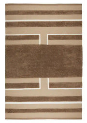 Traceable Rug Veda - Mocha/Beige/Off White