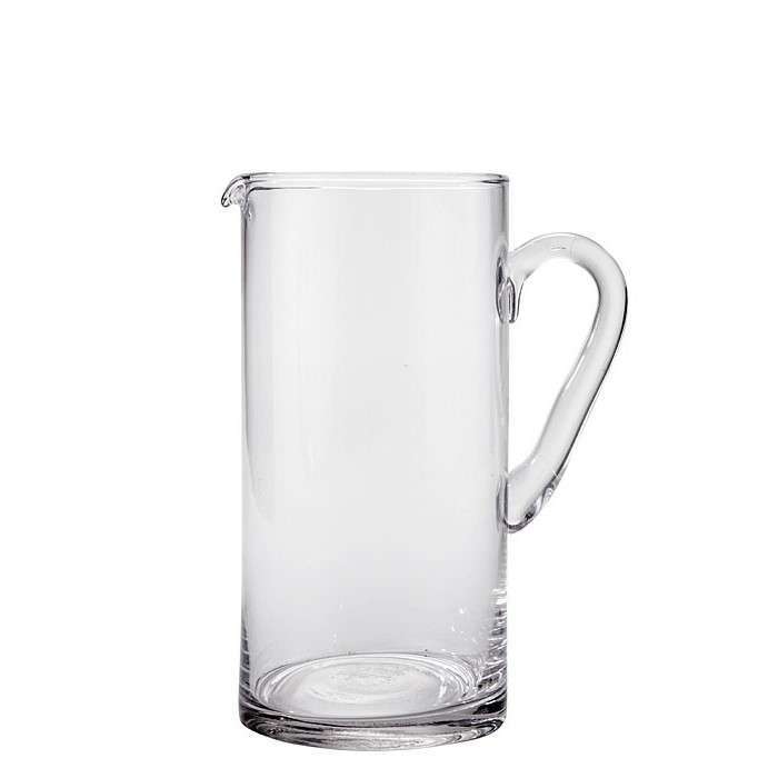 Transparent Glass Jug