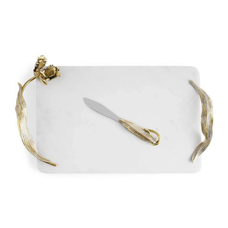 Tulip Cheeseboard with Knife
