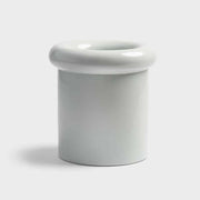 Grey stoneware vase