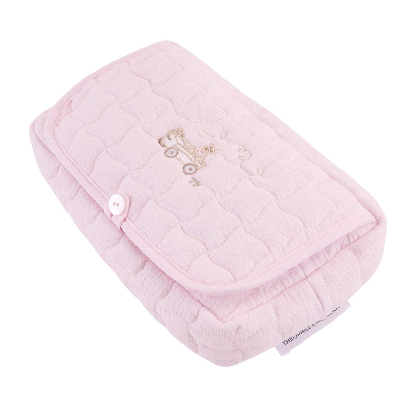 Travel baby wipes cover - Quilted