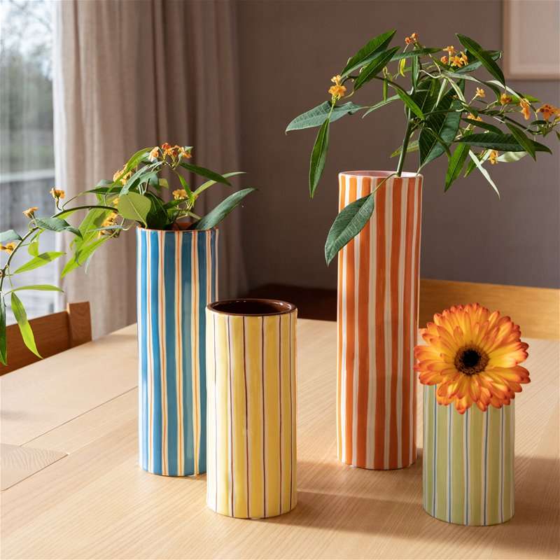 Orange Ray Vase