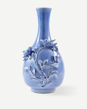 3D Birds Vase - light blue
